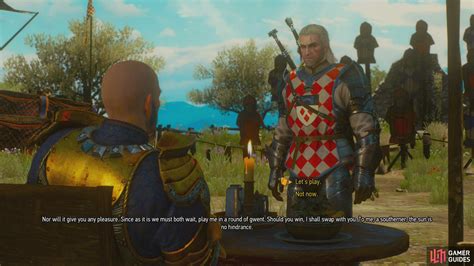 gwent tournament witcher 3|The Warble of a Smitten Knight .